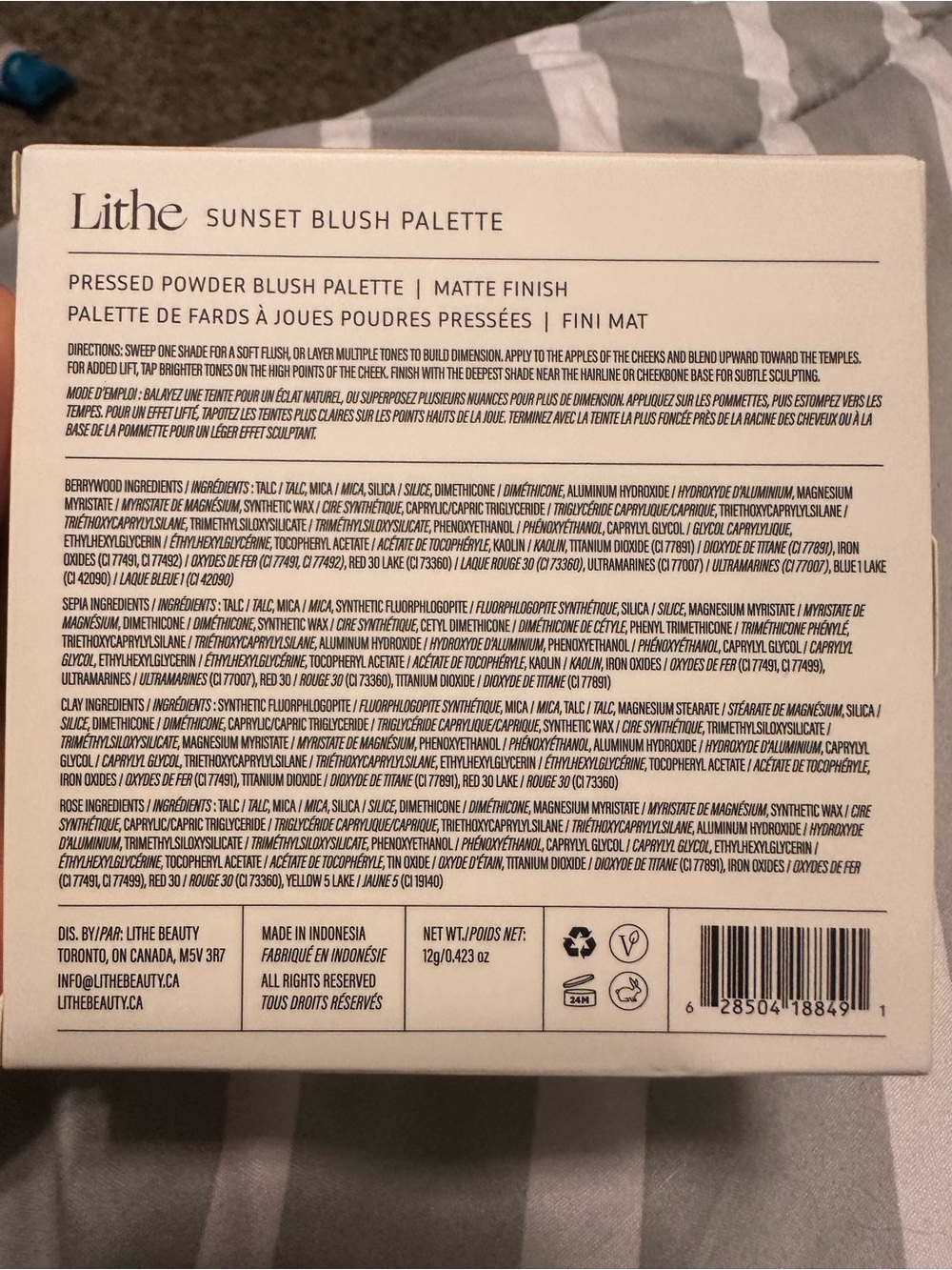 Lithe blush palette - Picture 4 of 5